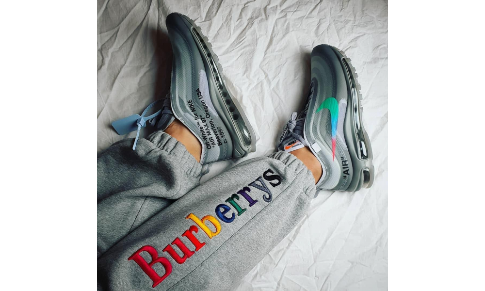 Nike air max 97 menta x off clearance white